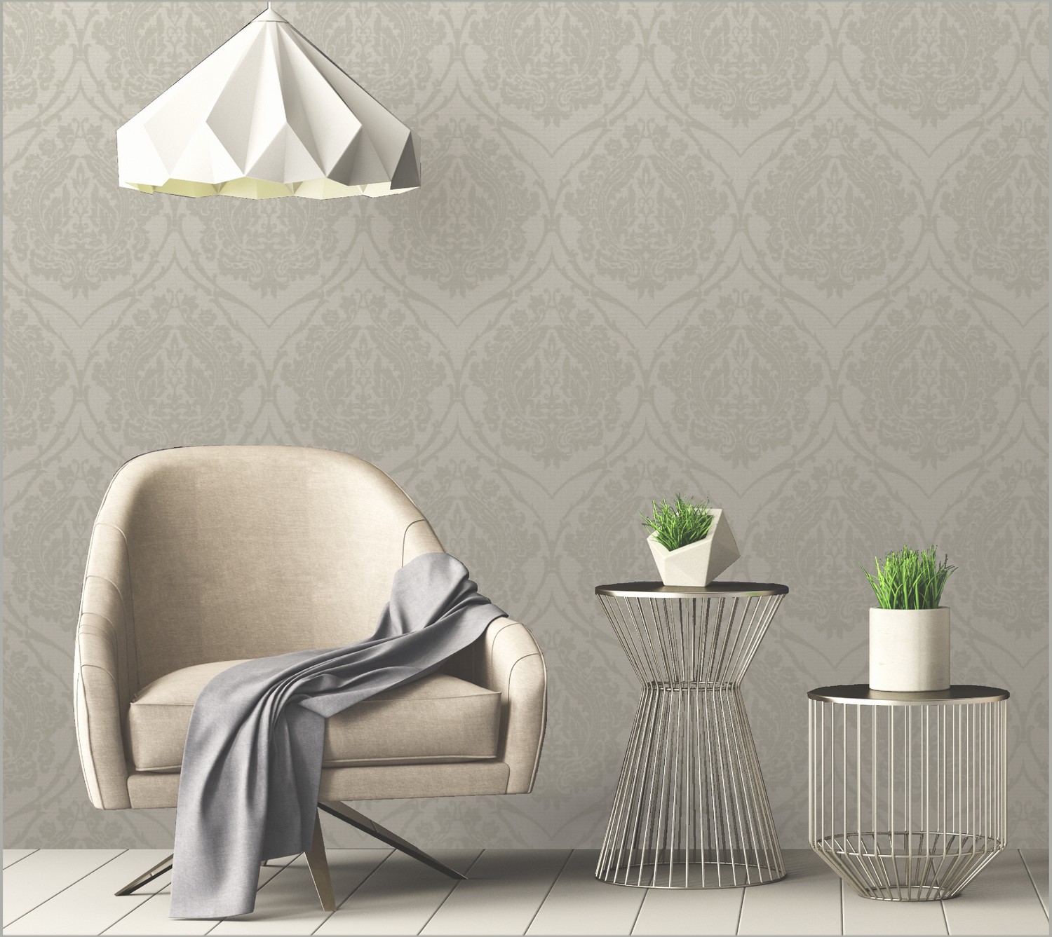 Обои Architector Venice Damask VN01226 фото в интерьере